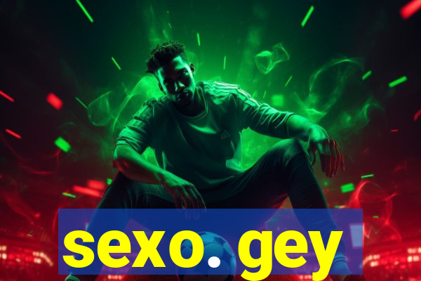 sexo. gey